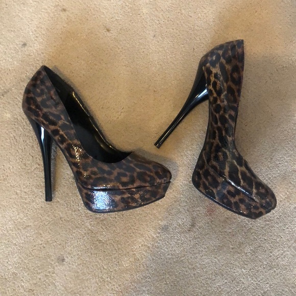 Call It Spring Shoes - Women’s patent leather high heels.